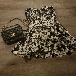 Floral Strapless Top